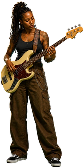 Rosa, the bassist